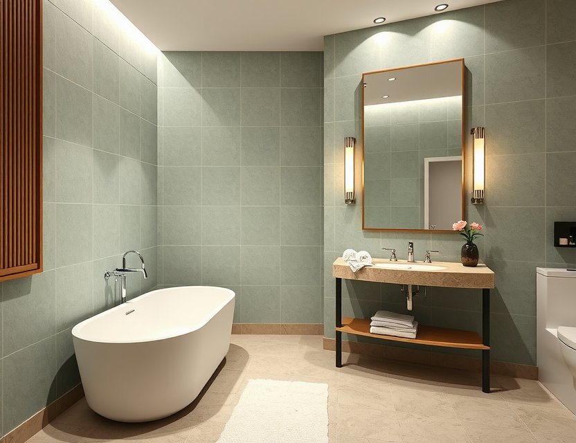 Spa-Like Bathroom in Steglitz - Bathroom Renovation Berlin